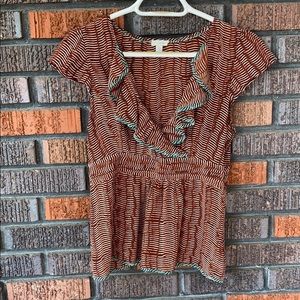 Anthropolgie brand silk blouse Size 12